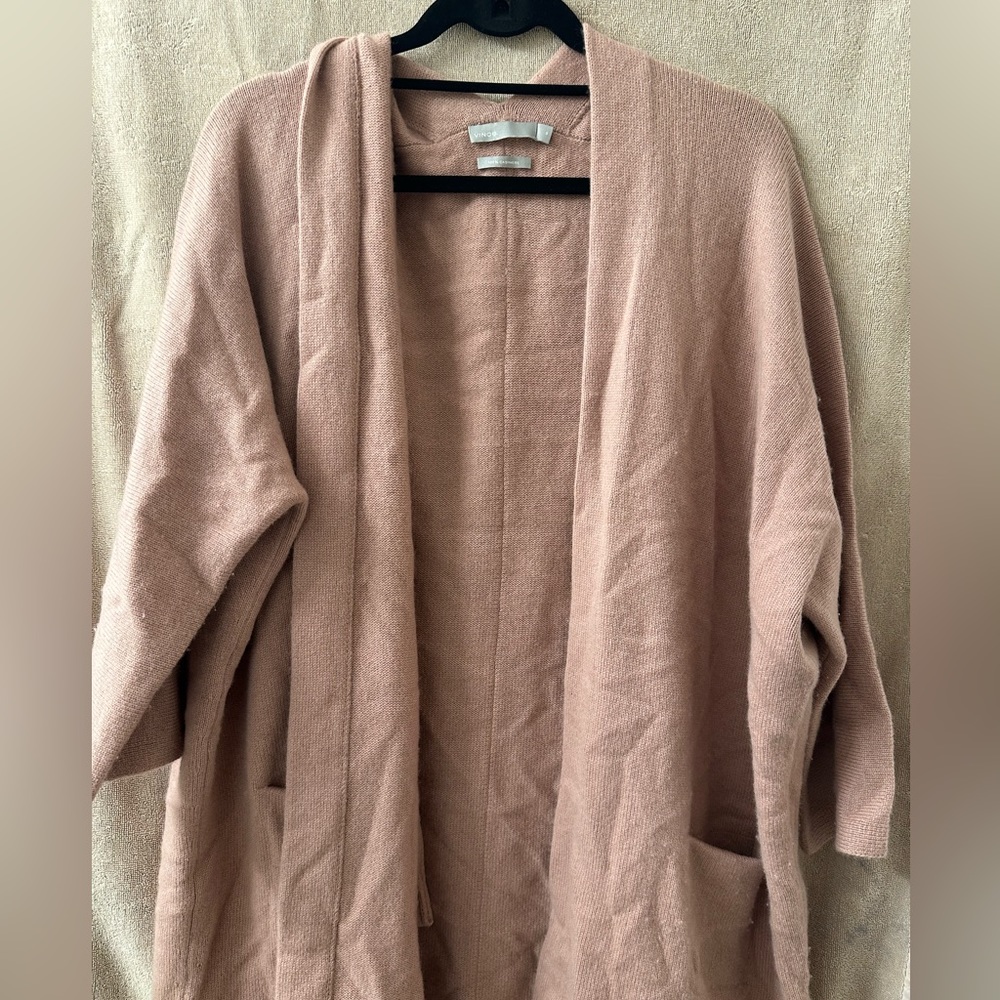 Vince cashmere cardigan (with damage)